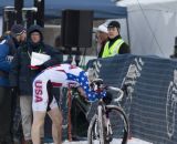 A disappointing end to a great year for Owen. 2013 Cyclocross World Championships, Junior Men. © Cyclocross Magazine