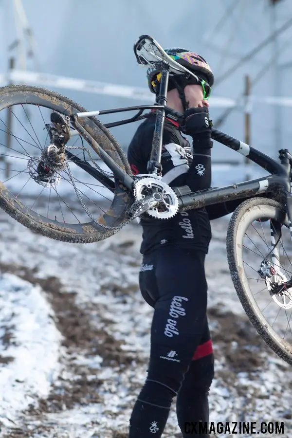 Mechanicals derailled many racers\' chances on Friday. © Cyclocross Magazine