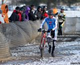 Kevin McConnell leads Thomas Turner in their chase of Tom Burke. © Cyclocross Magazine