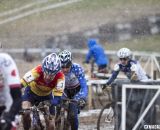The tight battle for the 65-69 title. © Cyclocross Magazine