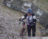 Walt Axthelm had a strong race but got pulled due to the combined categories. © Cyclocross Magazine