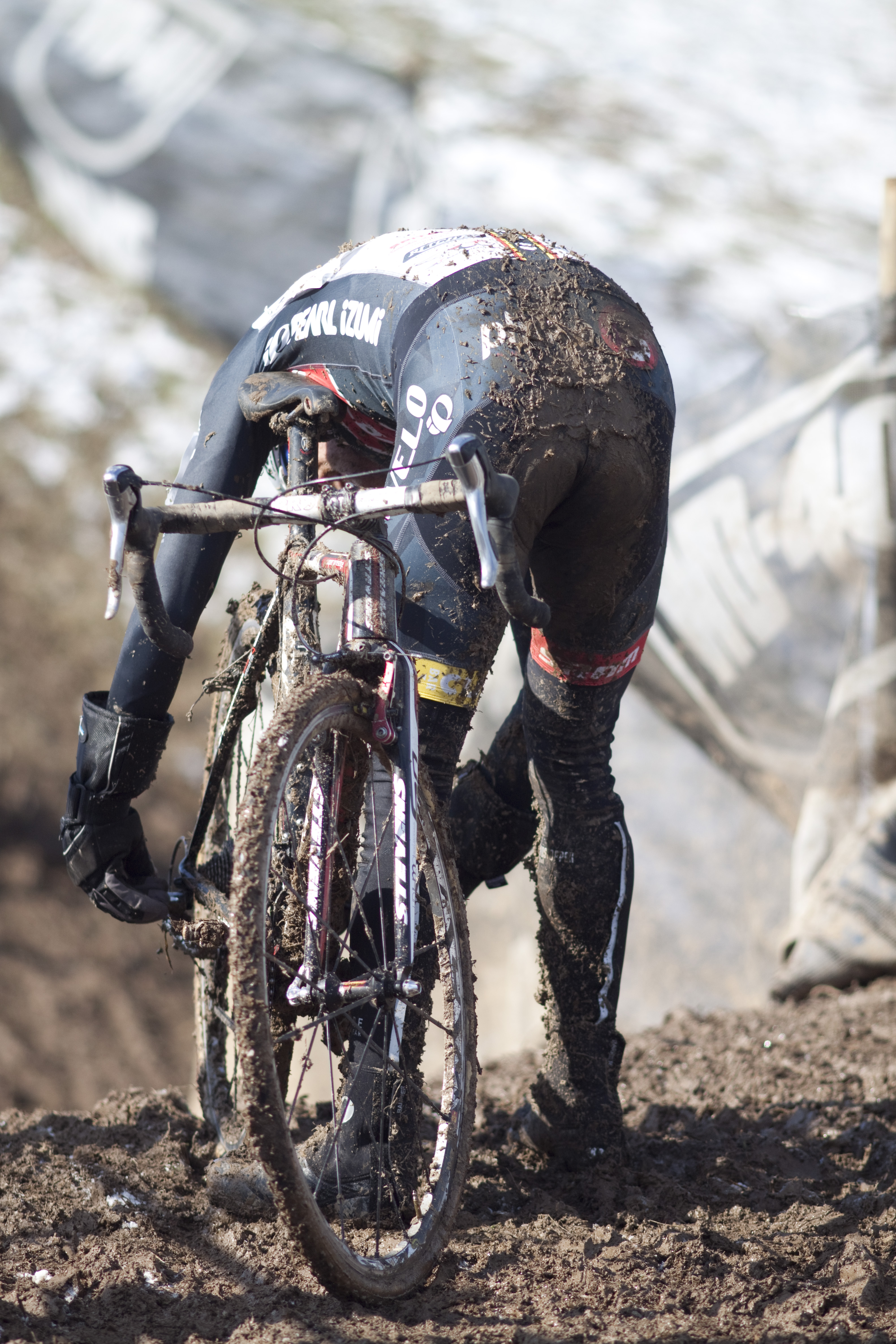 Mechanicals ruined a lot of races today at the 2013 Cyclocross World Championships, Masters 45-49. © Cyclocross Magazine