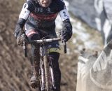 Murray Swanson got the holeshot. 2013 Cyclocross World Championships, Masters 45-49. © Cyclocross Magazine