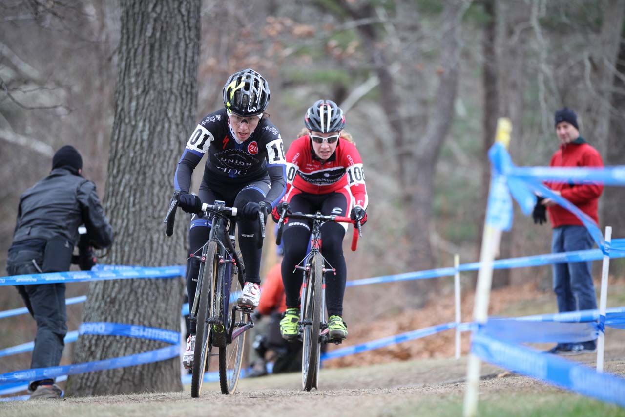 At the front of the race, the lead of Kemmerer and White grows. © Meg McMahon