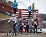 Birch, Noble, Van Gilder, and Elliott fly through one of two beach sections. © Meg McMahon