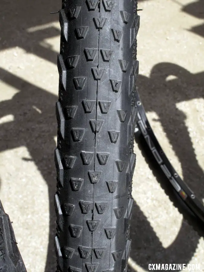 The V7, one of eight new 700c treads coming to you from Vee Rubber this fall. ©Cyclocross Magazine