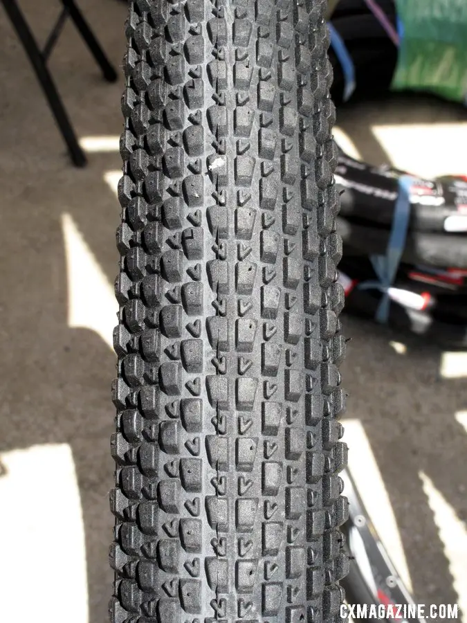 The V12, one of eight new 700c treads coming to you from Vee Rubber this fall. ©Cyclocross Magazine