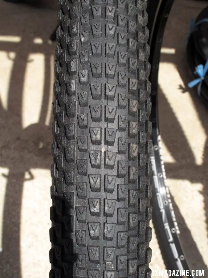 The V10, one of eight new 700c treads coming to you from Vee Rubber this fall. ©Cyclocross Magazine