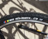 The new Ritchey WCS Shield 700x35 tire has lots of short knobs for hard pack surfaces. ©Cyclocross Magazine