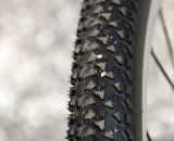 The new Ritchey WCS Shield 700x35 tire has lots of short knobs f