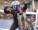 One of the younger racers tackling the course. © Marcia Seiler