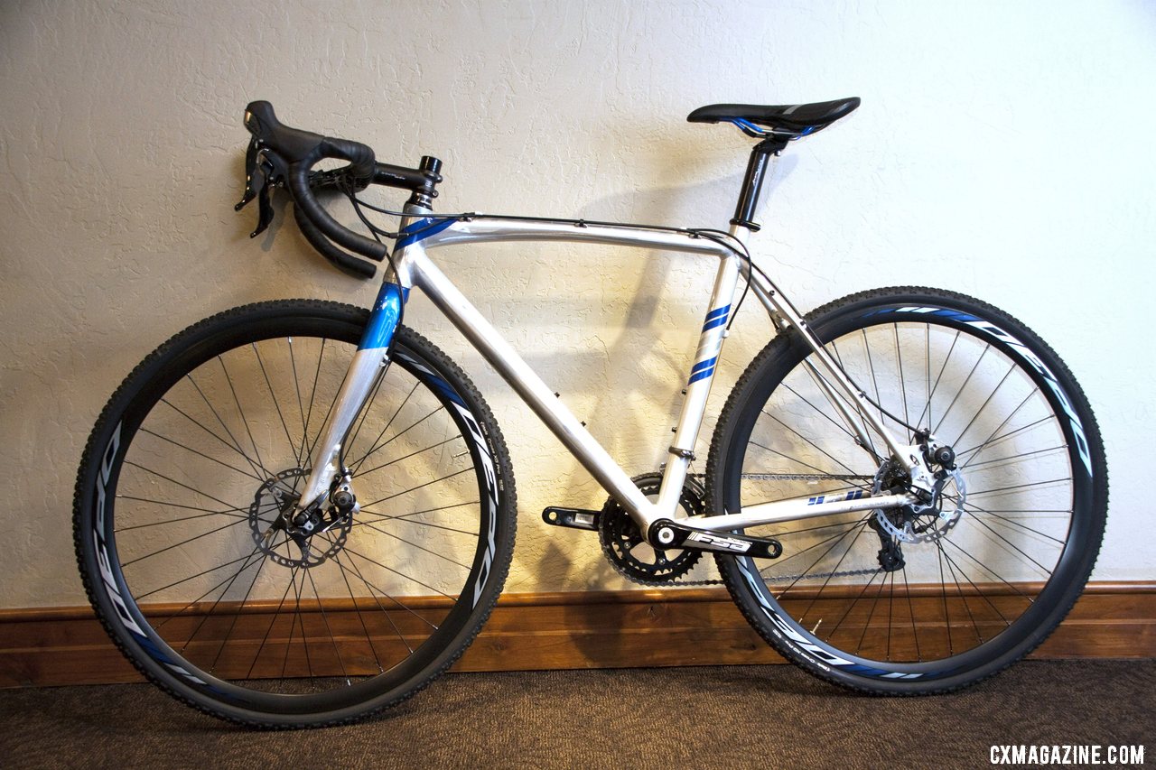 The 2013 $1550 aluminum Raleigh RX 2.0 brings Avid BB5 disc brakes to the masses. © Cyclocross Magazine