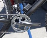 The RXC Pro Disc features a Ultegra Di2 drivetrain and a Shimano CX70 crankset. ©Cyclocross Magazine