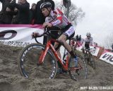 Mathieu van der Poel (Enertherm-BKCP) finished 2nd in his Elite debut. © Bart Hazen