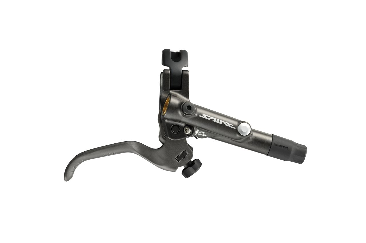 Shimano\'s 2013 Saint Mountain Bike Brake Levers are now longer. ©Shimano