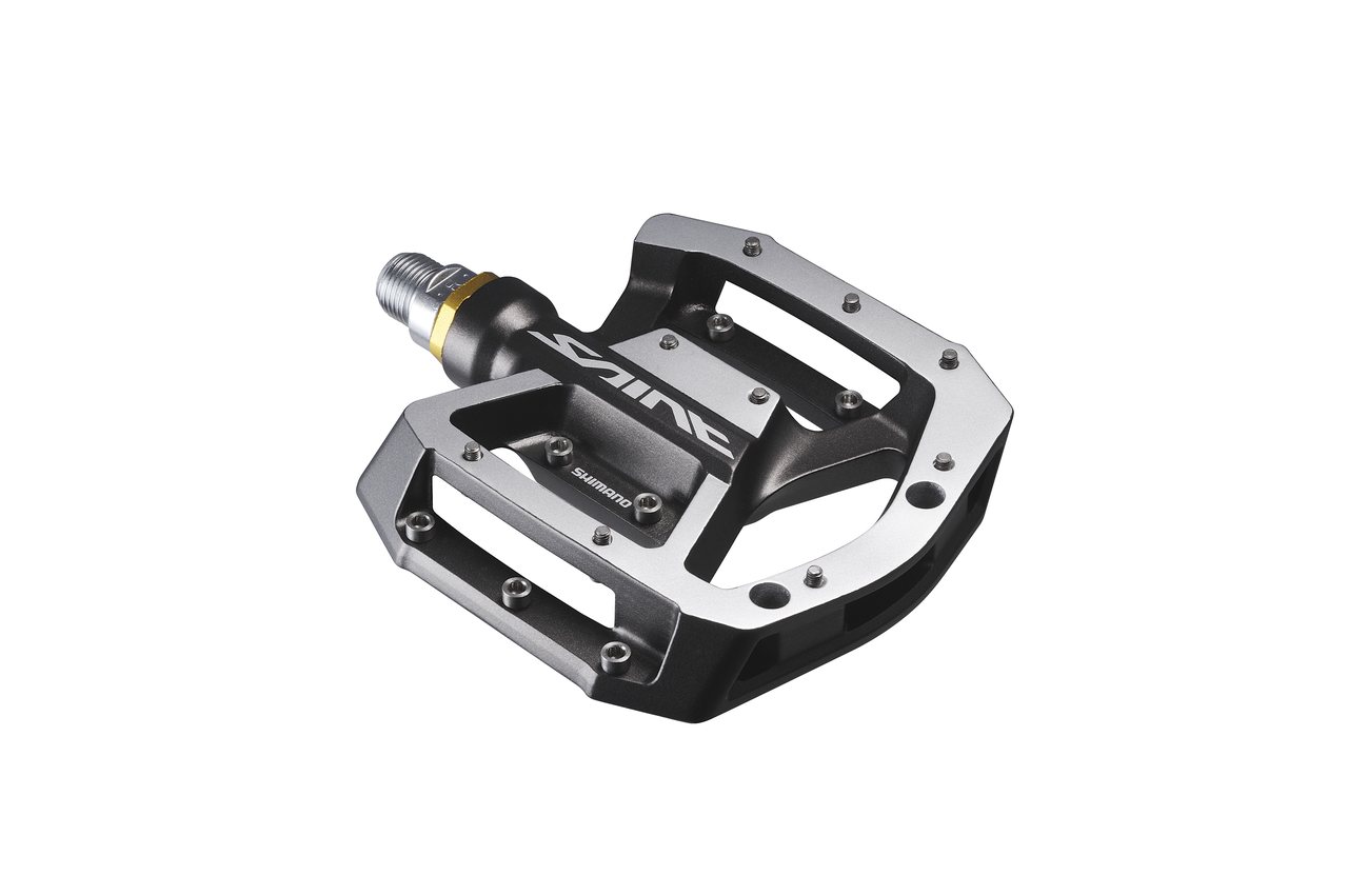 Probably the part completely irrelevant to most cyclocrossers: The new pedal from  Shimano\'s 2013 Saint Mountain Bike Group - Race / Gravity components. ©Shimano
