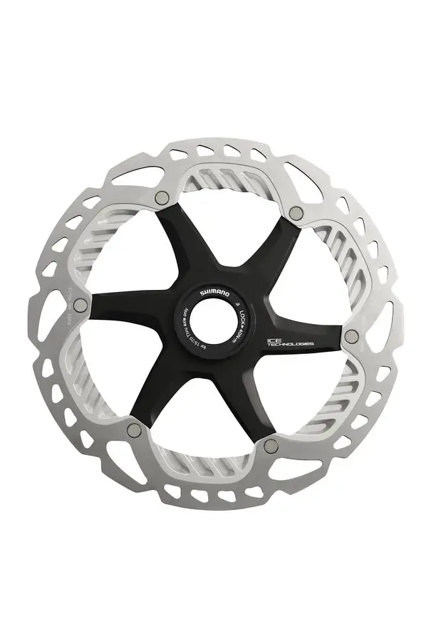 Shimano\'s 2013 Saint Mountain Bike Ice Tech Rotors. ©Shimano