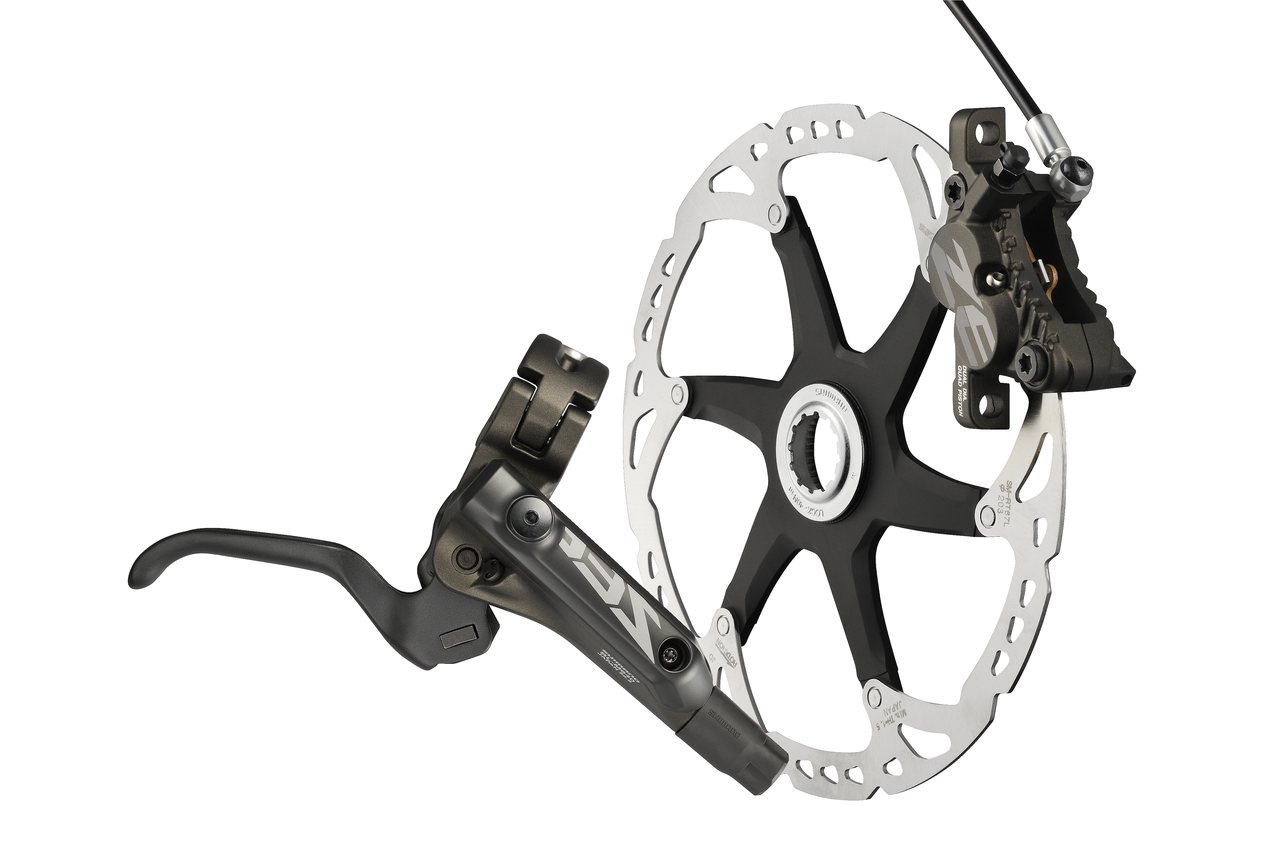 Shimano\'s new 2013 Zee Gravity Component Group. ©Shimano