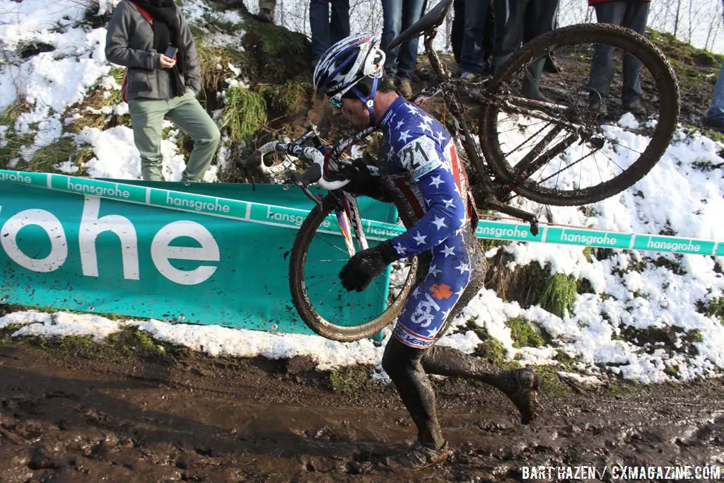 Jonathan Page in the stars and stripes © Bart Hazen