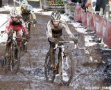 The mud sapped every rider's strength © Bart Hazen