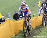 Pauline Ferrand-Prevot (Rabobank Liv/Giant) makes her way through the course. © Bart Hazen