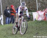 Katie Compton (Trek Cyclocross Collective) on her way to victory. © Bart Hazen