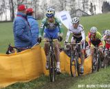 Thijs van Amerongen (AA Drink Cycling Team) leading the charge. © Bart Hazen