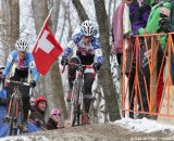 Compton and Nash battling for the podium © Cyclocross Magazine