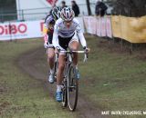 Marianne Vos and Sanne Cant giving chase. © Bart Hazen / Cyclocross Magazine