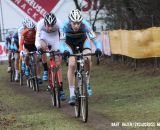 The U23 race playing out. © Bart Hazen / Cyclocross Magazine