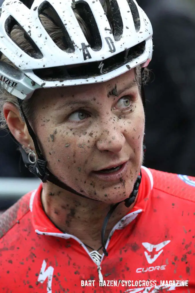 Meredith Miller finished in 12th place. © Bart Hazen / Cyclocross Magazine