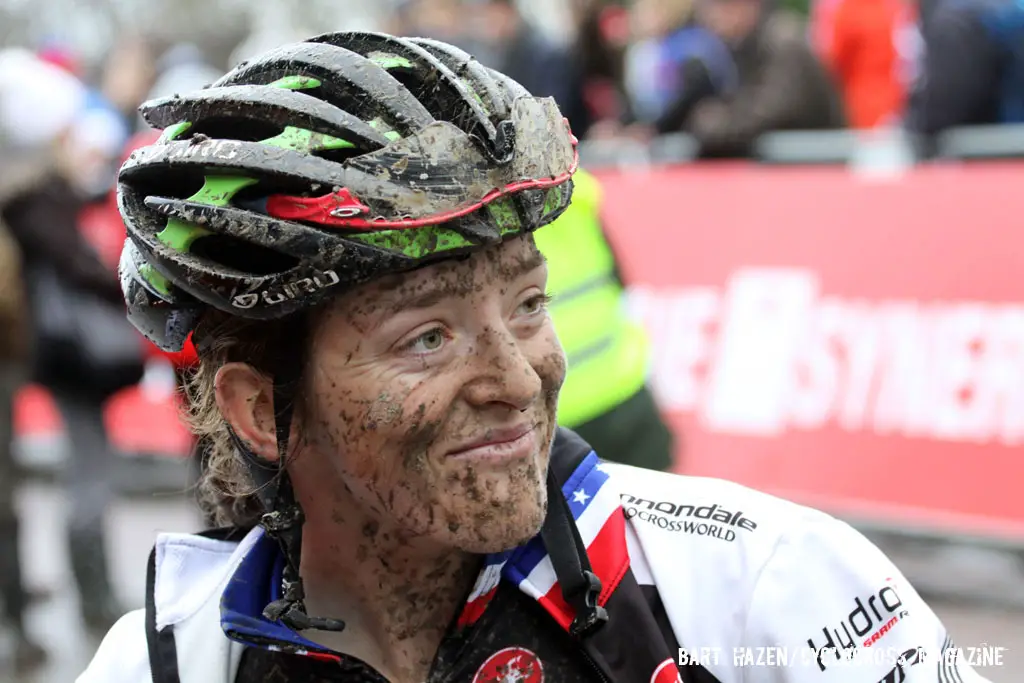 Kaitlin Antonneau had a terrific race, finishing seventh for the day. © Bart Hazen / Cyclocross Magazine