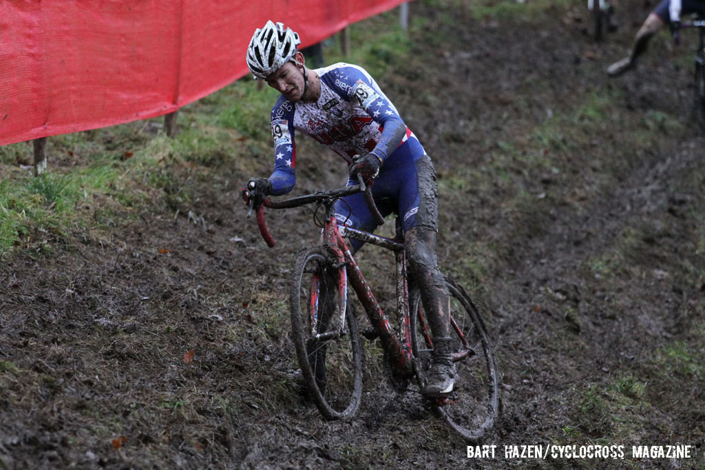 US riders were out in force at Namur. © Bart Hazen / Cyclocross Magazine