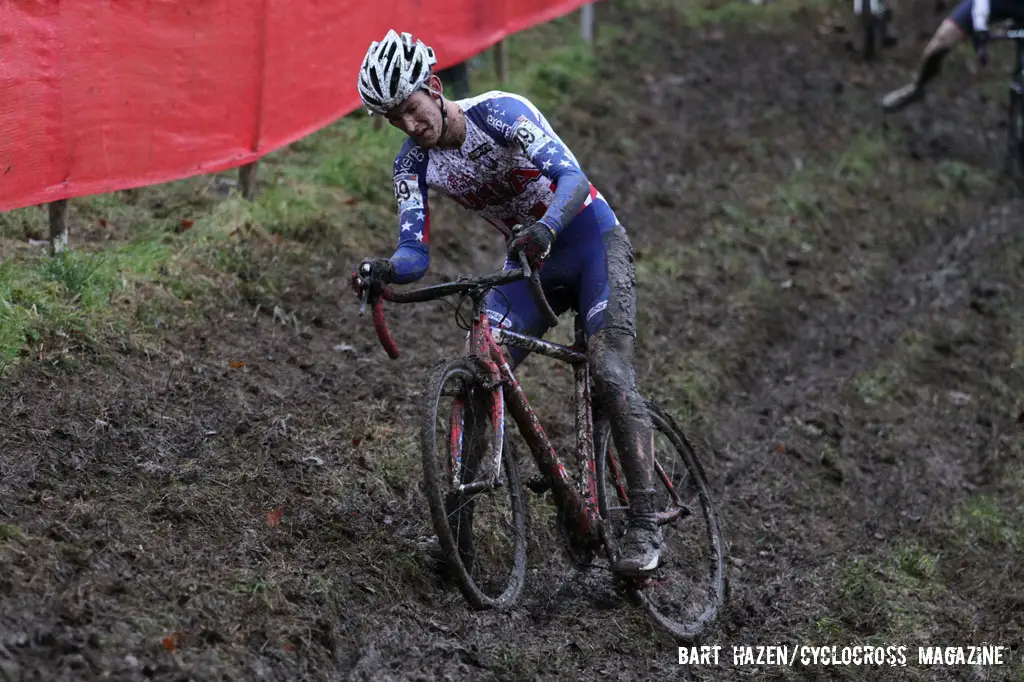 US riders were out in force at Namur. © Bart Hazen / Cyclocross Magazine