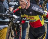 Klaas VANTORNOUT (2,BEL) running on sand