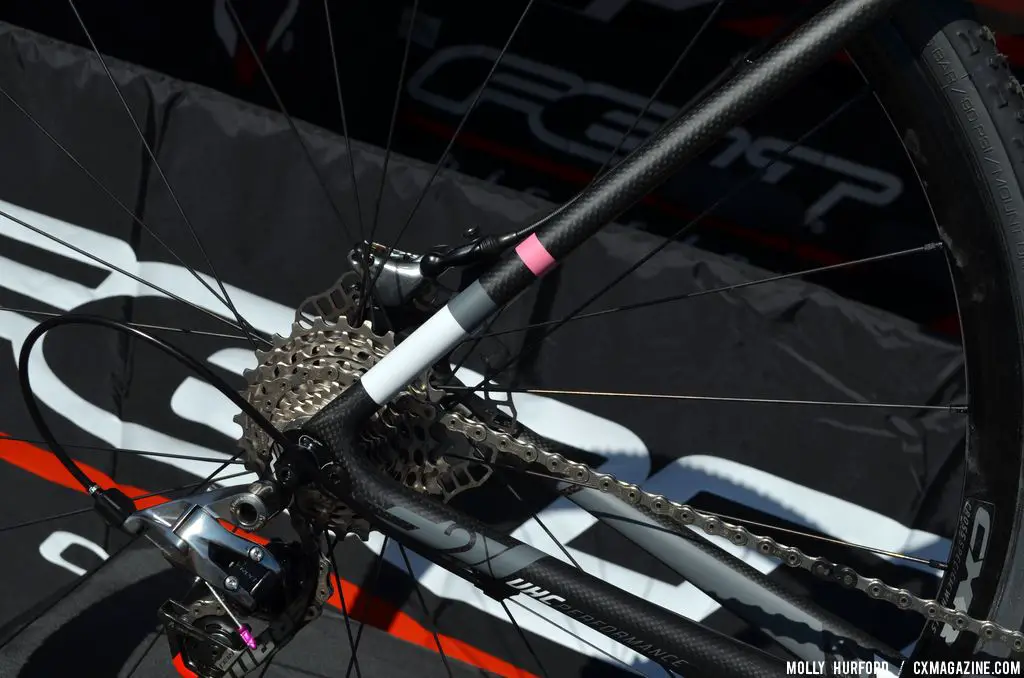 SRAM Red 22 2014 Felt F2X at Sea Otter 2013. © Cyclocross Magazine