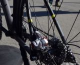 Disc brakes were the norm for Felt's new 'cross options. 014 Felt F5X at Sea Otter 2013. © Cyclocross Magazine