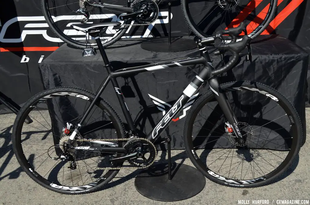 2014 Felt F65X at Sea Otter 2013. © Cyclocross Magazine