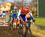 Lars van der Haar in the lead. © Thomas van Bracht / Peloton Photos