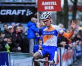 Mike Teunissen crosses the line for third. © Thomas van Bracht / Peloton Photos