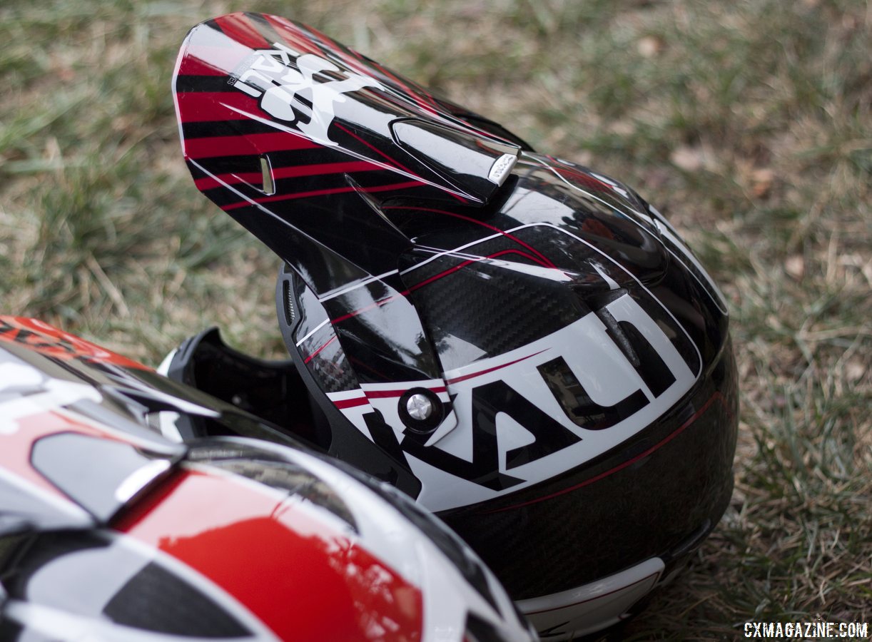 Kali Protectives builds some of the lightest and lowest profile full face helmets. Winter Press Camp. © Cyclocross Magazine