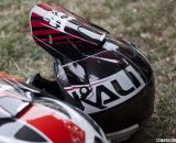 Kali Protectives builds some of the lightest and lowest profile full face helmets. Winter Press Camp. © Cyclocross Magazine