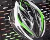 Kali Protectives mid-range Phenom helmet, at $159, adds SuperVent technology and a dial for fit. Winter Press Camp. © Cyclocross Magazine
