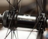 Reynolds Cycling is launching their new BlackLabel mountain wheels, with DT Swiss 240S Centerlock hubs, but should work well for tubeless cylcocross racing. Winter Press Camp 2014. © Cyclocross Magazine