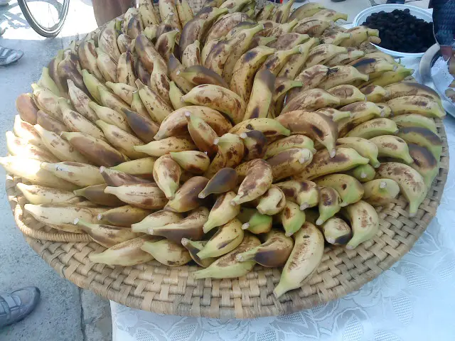 Bananas were a staple at the Tour of Cyprus. ? Phil Saussus