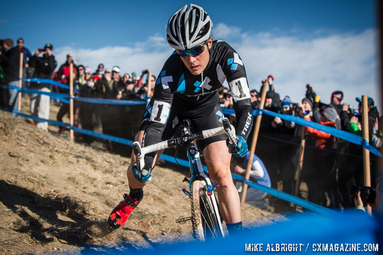Katie Compton came away with her 10th national championship title at the 2014 USAC Cyclocross National Championships.