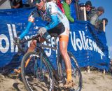 Nicole Duke took advantage of being a local at the 2014 USAC Cyclocross National Championships.  Duke placed 8th overall out of 115 competitors.