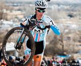 Nicole Duke took advantage of being a local at the 2014 USAC Cyclocross National Championships.  Duke placed 8th overall out of 115 competitors.