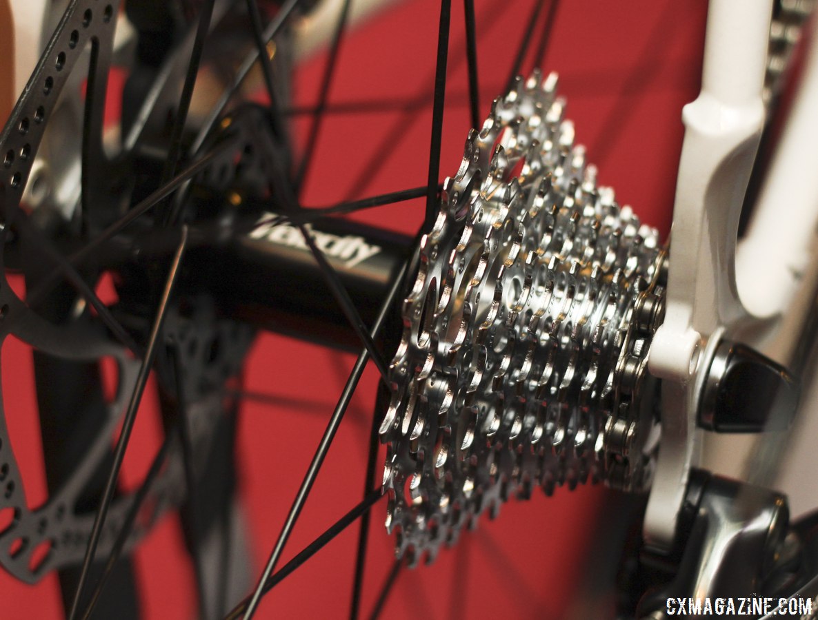 SRAM Force 11-speed components on the Macho King Limited. © Cyclocross Magazine