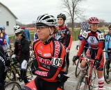 Amanda Carey waiting for the start.  © Amy Dykema